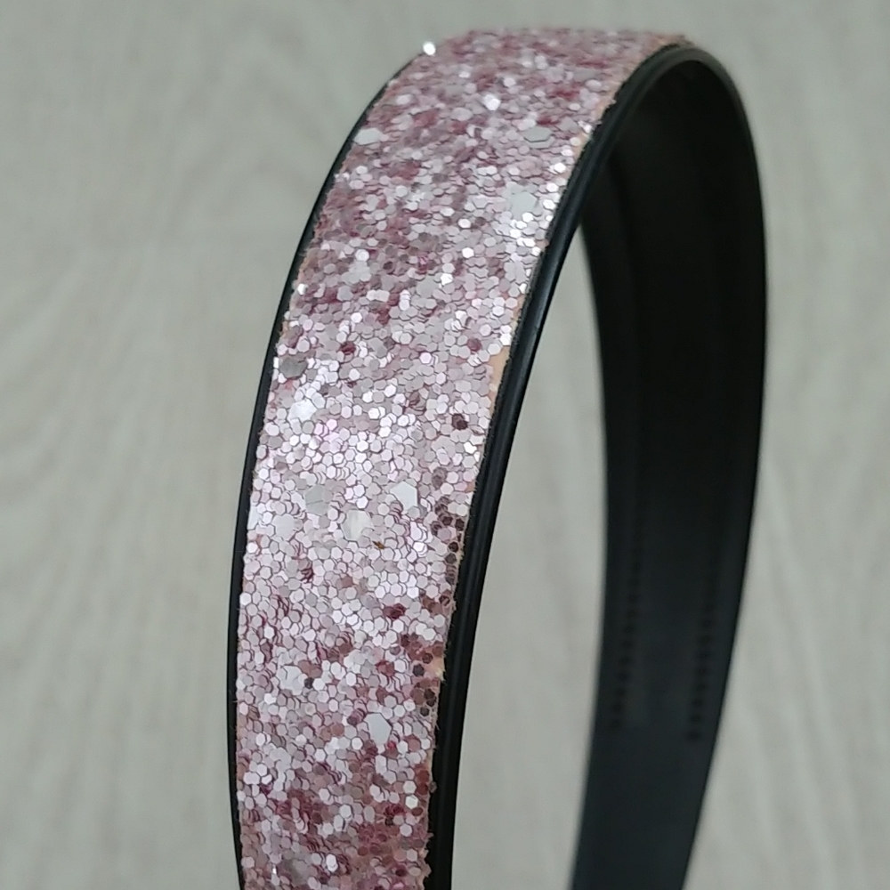 3/$15 Pink Glitter Headband